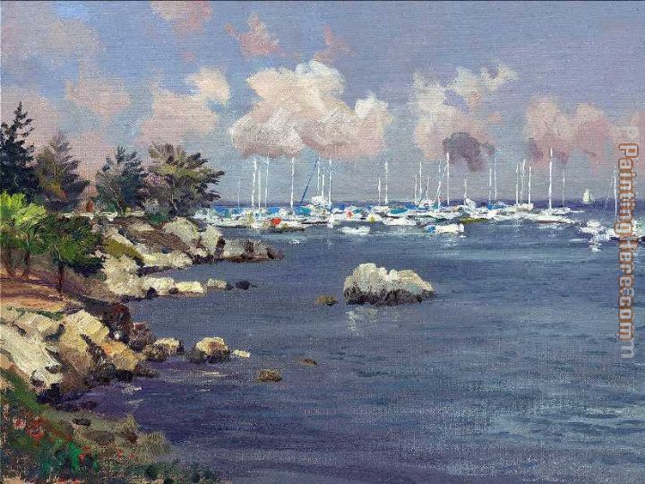Thomas Kinkade Monterey Marina